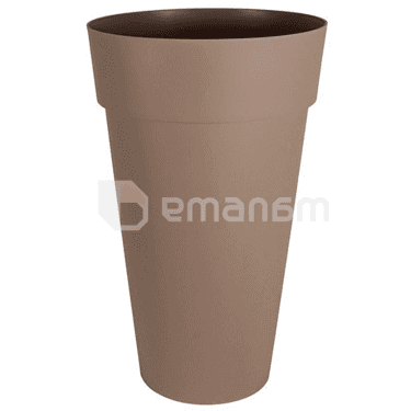 ქოთანი პლასტმასის EDA Plastiques VASE HAUT TOSCANE XXL 48 X 80სმ 90ლ