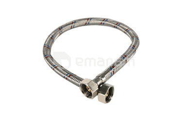 წყლის დრეკადი შლანგი Masterprof F1/2"x12მმ. 80სმ. შ/შ
