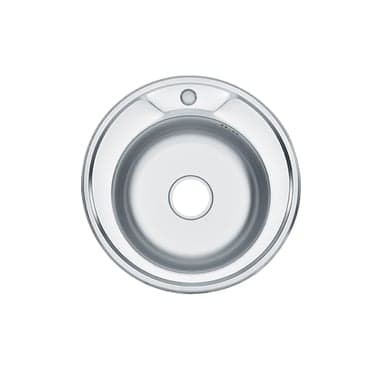 სამზარეულოს ნიჟარა+სიფონი LS -5151 - 500*500*180 (0.6MM)