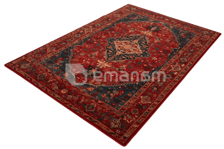ხალიჩა Dywilan SUPERIOR KASIM RUBIN 2456 cC1 170x235 100% WOOL