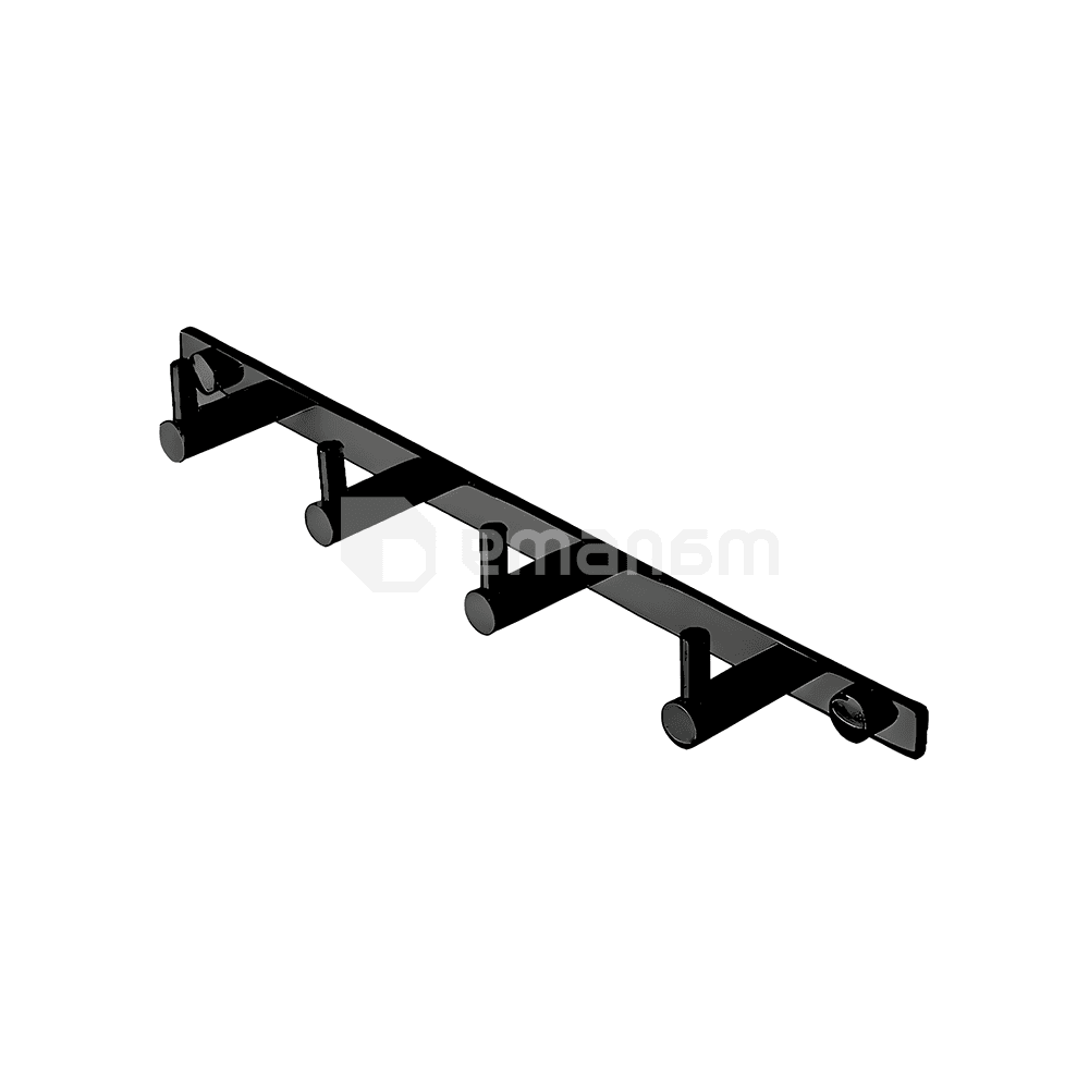 საკიდი პირსახოცის 4-ანი Uso 74304B-e Prima Model Robe Hooks
