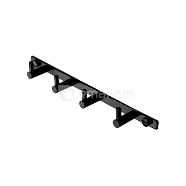 საკიდი პირსახოცის 4-ანი Uso 74304B-e Prima Model Robe Hooks