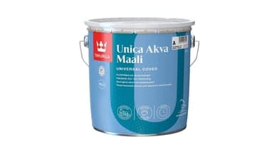 საღებავი რთული ზედაპირებისთვის Tikkurila Unica Akva A 2,7 ლ