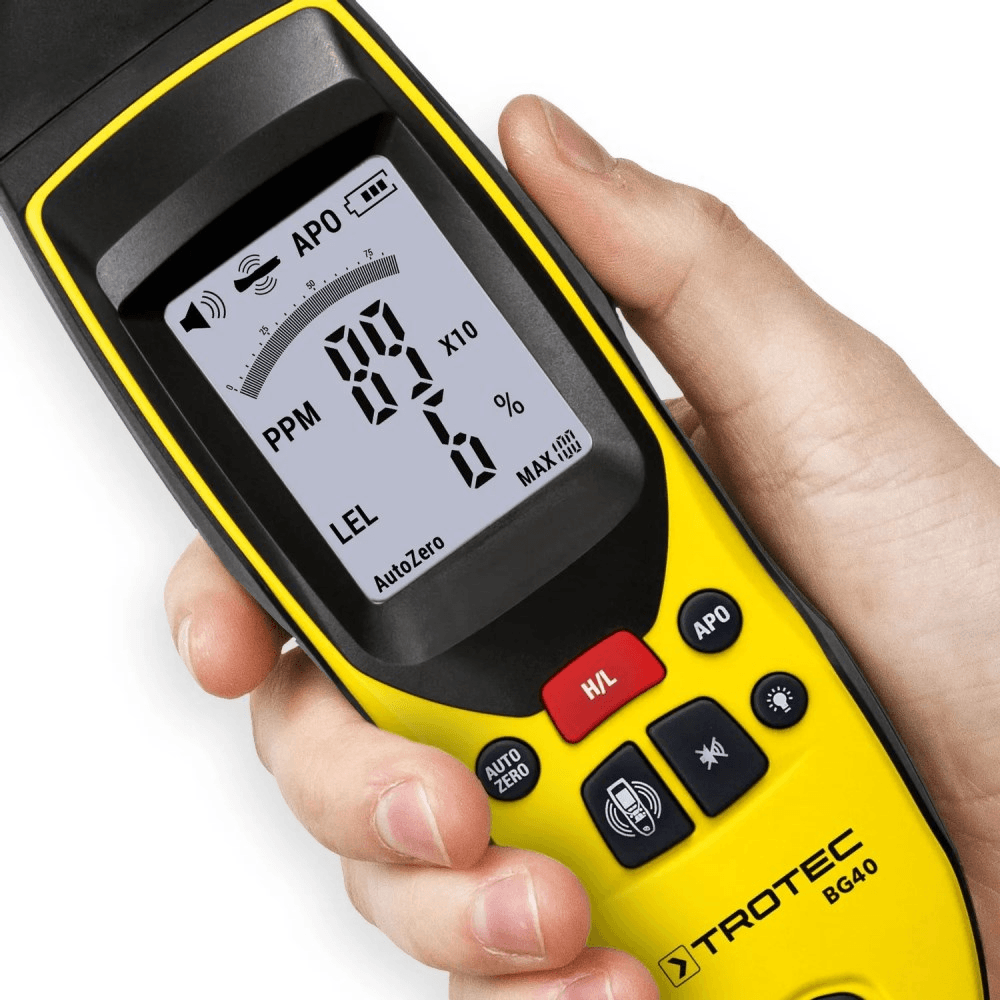 გაზის დეტექტორი TROTEC BG40