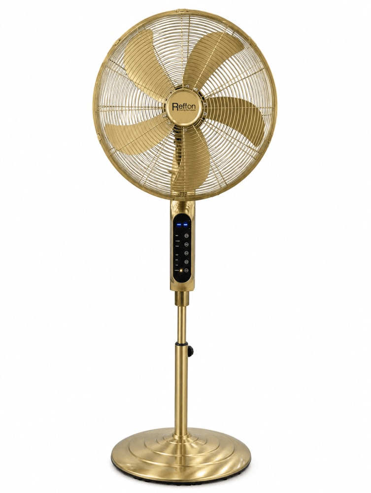 ვენტილატორი Reffon PS-40RM4-BSG-GD 50W ოქროსფერი პულტით