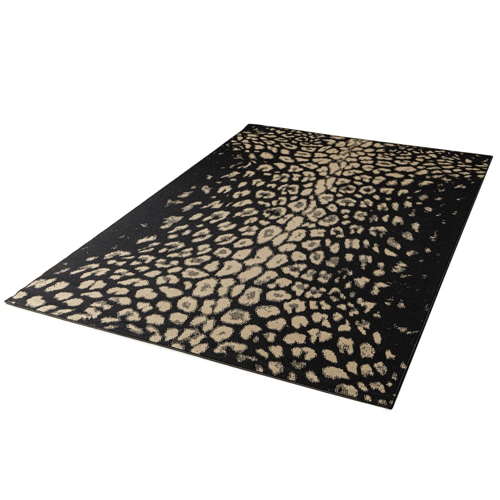 ხალიჩა BALTA HOME LALIX 43119-890 120x170 სმ შავი/ოქროსფერი