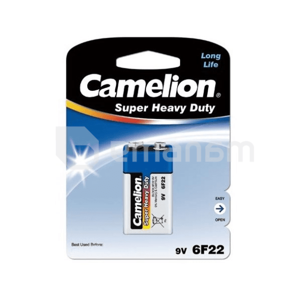 ელემენტი Camelion Super Heavy Duty 6LR61 9V მარილოვანი 1 ც