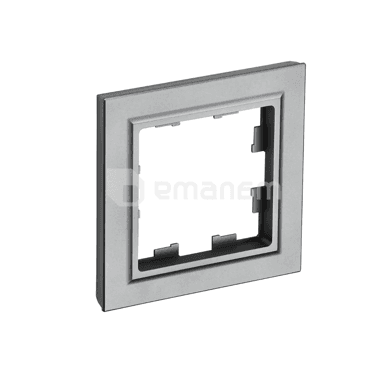 ჩარჩო IEK BR-M12-K46 BRITE 1 უნივერსალური ნაცრისფერი