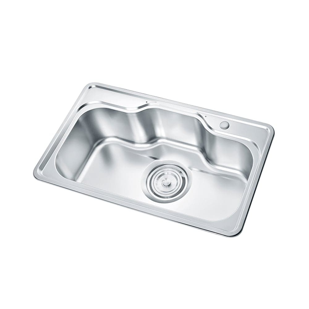 სამზარეულოს ნიჟარა+სიფონი LS-8551 850*510*200 (1 MM)