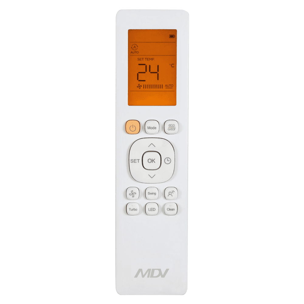 კონდიციონერი MDV By MIDEA MDSAF-18HRN8-IK (RG10), 50-60m², ON/OFF, Air Conditioner, White