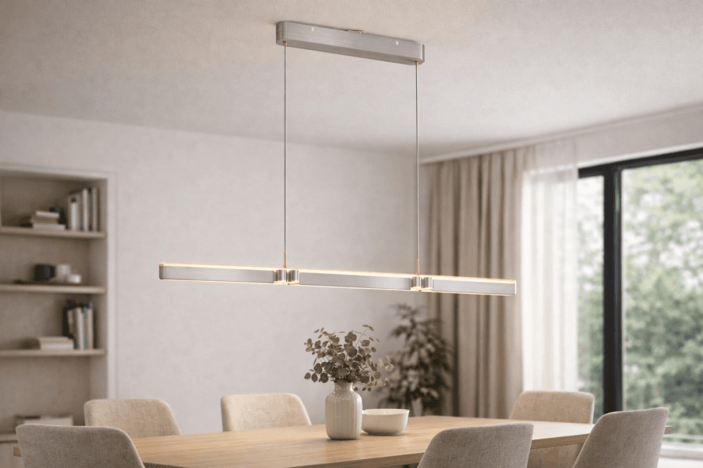 ჭაღი LED 18W+12W 3000-6500k D385-1200L