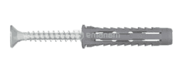 დიუბელი უნივერსალური Koelner UNIPLUG 10x50 მმ სჭვალით 8 ც B-UNIFIX-10+D  ბლისტი