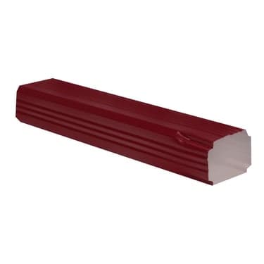 ოთხკუთხა წყალსაწრეტი მილი 0.50x350 RAL 3005 (2000 მმ.)