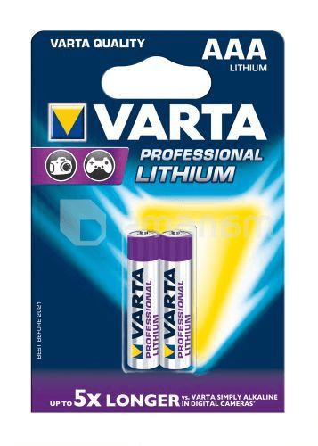 ელემენტი Varta Lithiunm AAA 2 ც