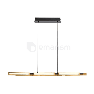 საკიდი Rabalux REMIEL LED 30W 3000K 1570Lm L790 შავი 72045