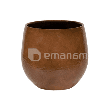 ქოთანი კერამიკული Mega Collections Puro Cauldron Brown 38x34სმ