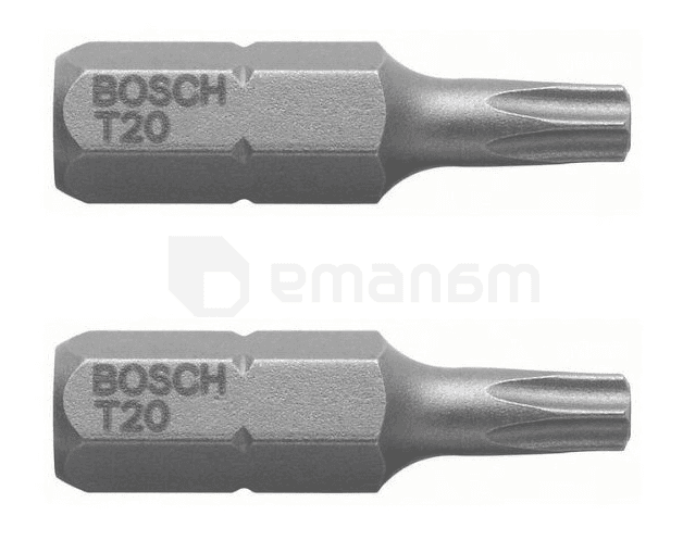 ბიტა Bosch Standard T20 25 მმ 2 ც