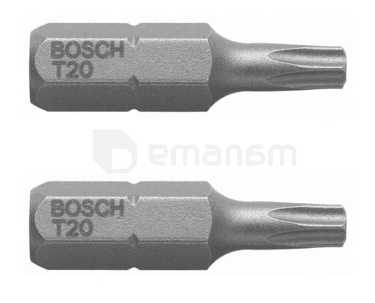 ბიტა Bosch Standard T20 25 მმ 2 ც