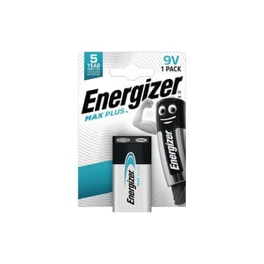 ელემენტი Energizer Max Plus 9V ტუტე 1 ცალი
