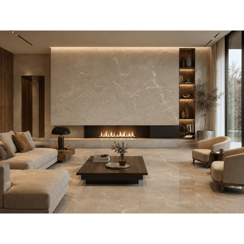 კერამოგრანიტი Ceroq MORBIDO CREMA MATT 60x120 სმ