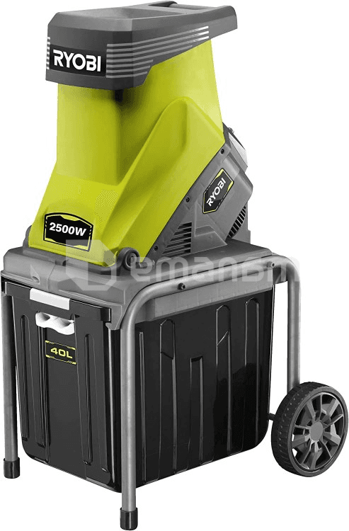 დასაქუცმაცებელი ბაღის დანით Ryobi RSH2545B 2500W