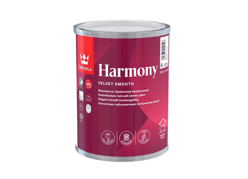 ინტერიერის საღებავი Tikkurila Harmony C 0,9 ლ