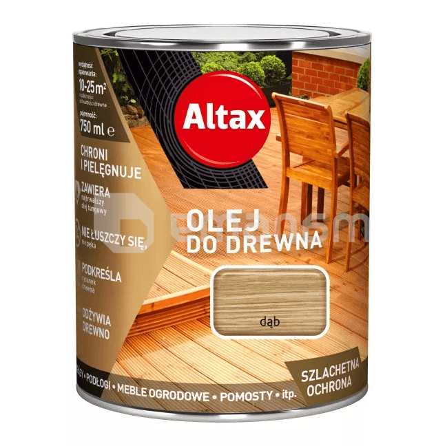 ზეთი ხის Altax მუხა 750 მლ