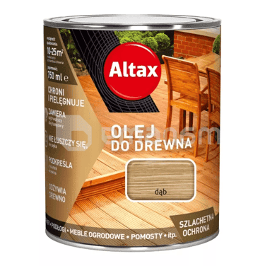 ზეთი ხის Altax მუხა 750 მლ