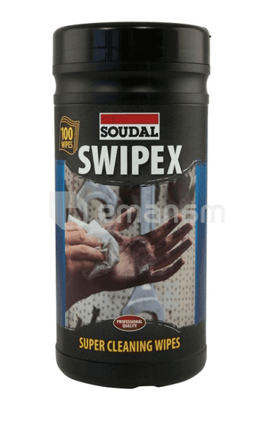 ტექნიკური ხელსახოცი Soudal Swipex 100 ც