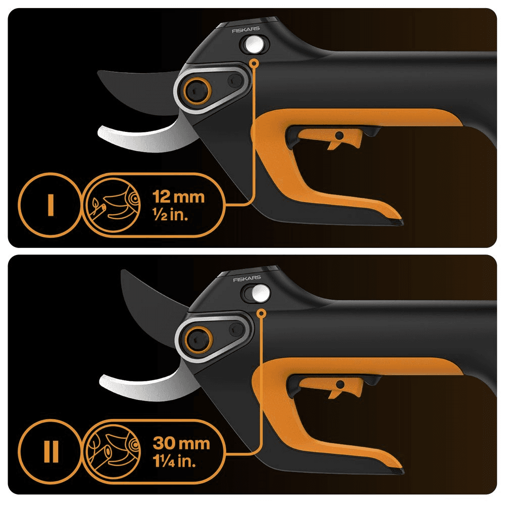 აკუმულატორული სეკატორი Fiskars ePruner L Bypass 1082298 12V