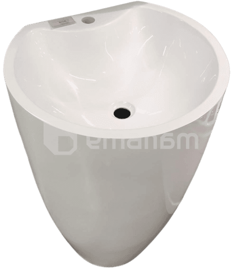 ხელსაბანი-მონობლოკი Girona Acrylic wash basin XD-0202 525X470X880