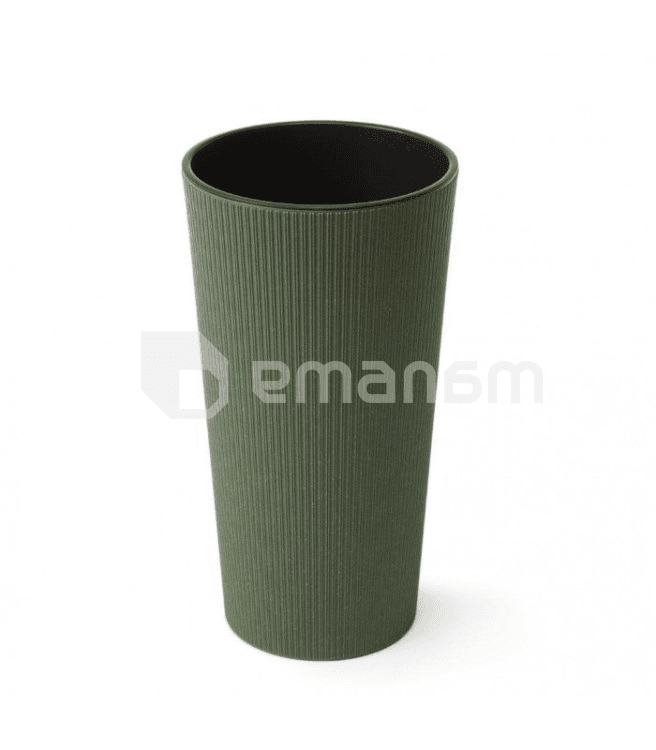 ქოთანი ყვავილის Lamela LILIA ECO 250 jumper 9,5ლ მწვანე