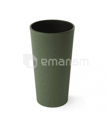 ქოთანი ყვავილის Lamela LILIA ECO 250 jumper 9,5ლ მწვანე