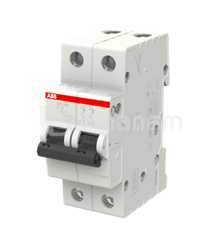 მოდულური ავტომატური ამომრთველი 240 V AC 6 A 6 kA 2 P ABB