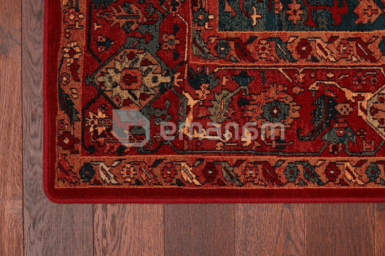 ხალიჩა Dywilan SUPERIOR KASIM RUBIN 2456 cC1 170x235 100% WOOL