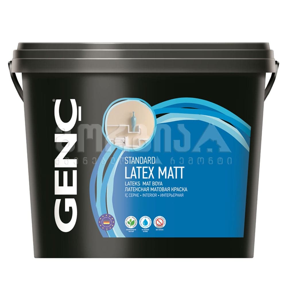 საღებავი ინტერიერის  "STANDARD LATEX MAT" 20კგ