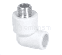 მუხლი ქანჩით გ.ხ. Vesbo PPR 90° Ø25mm 3/4"