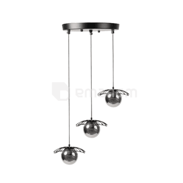 საკიდი New Light 3 E27 შავი MMD0293-3A 1653/01/3634