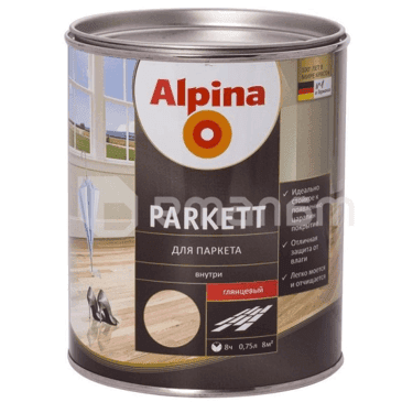 ლაქი Alpina Parkett 537847 0.75 ლ პრიალა