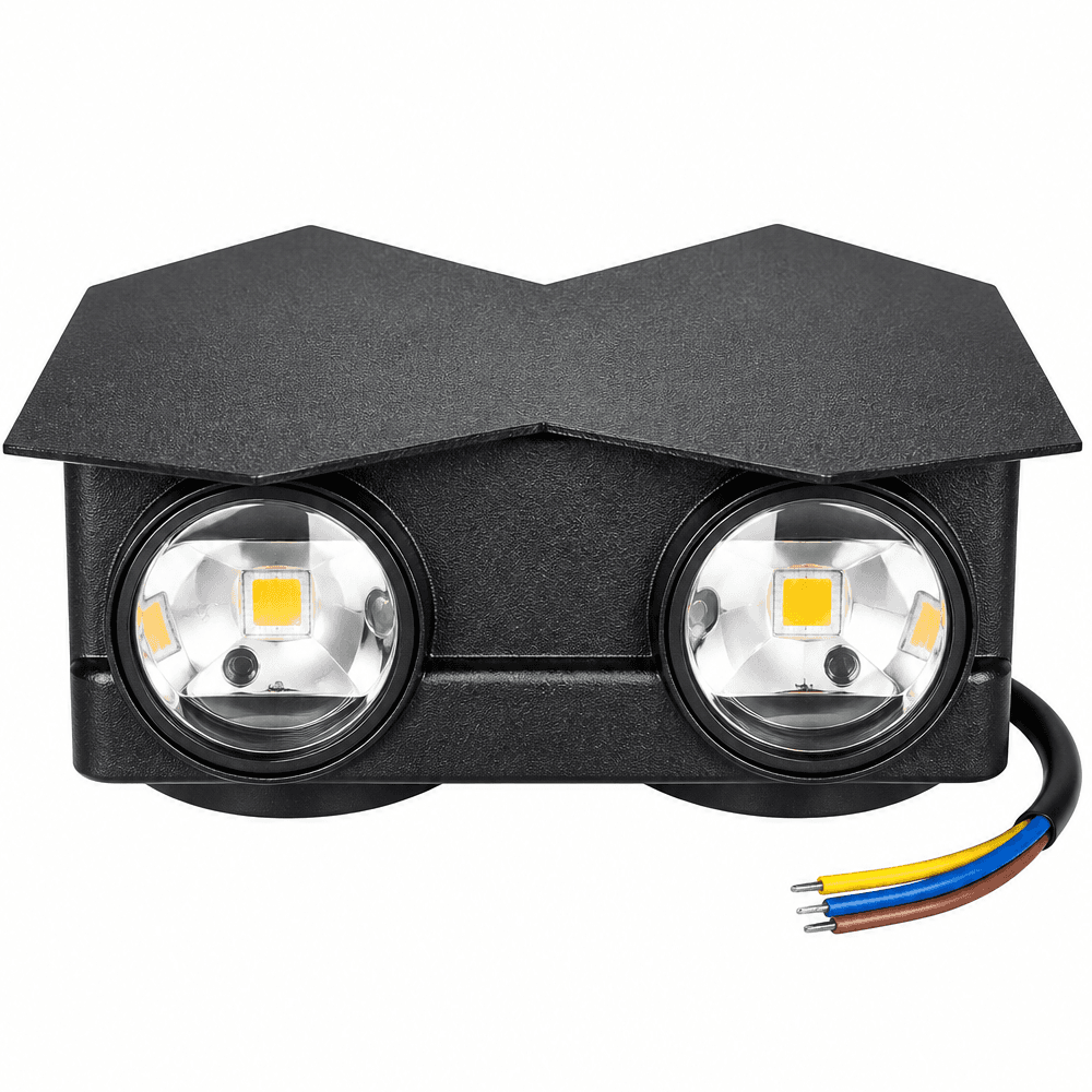 ბაღის კედლის LED სანათი AIMON TPLED-06 4 W IP65 3000 K შავი