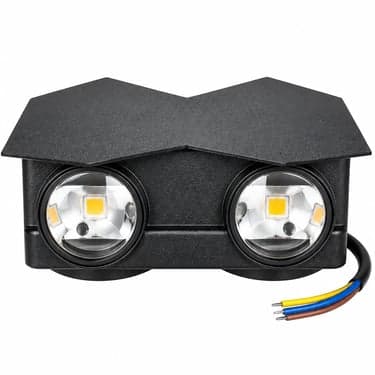 ბაღის კედლის LED სანათი AIMON TPLED-06 4 W IP65 3000 K შავი