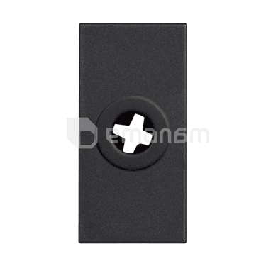 საკაბელო გამომყვანი Bticino 1 მოდული 9.5mm შავი