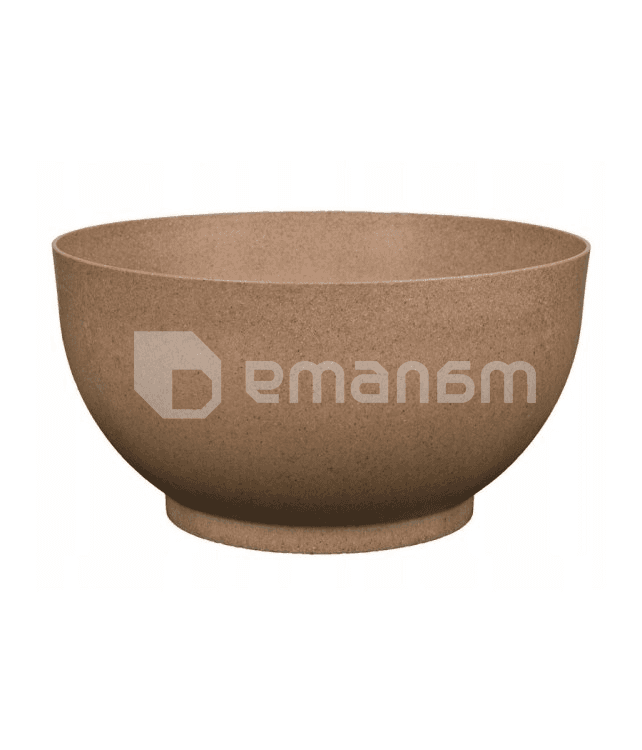საყვავილე ქოთანი FORM PLASTIC Bowl Satina Eco 30 ყავისფერი
