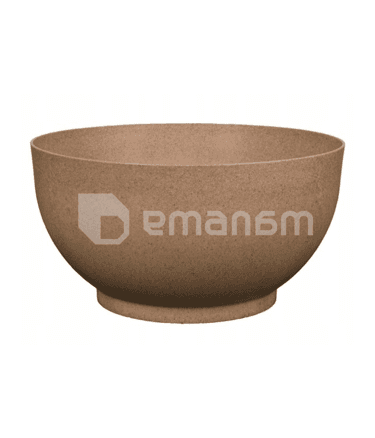 საყვავილე ქოთანი FORM PLASTIC Bowl Satina Eco 30 ყავისფერი