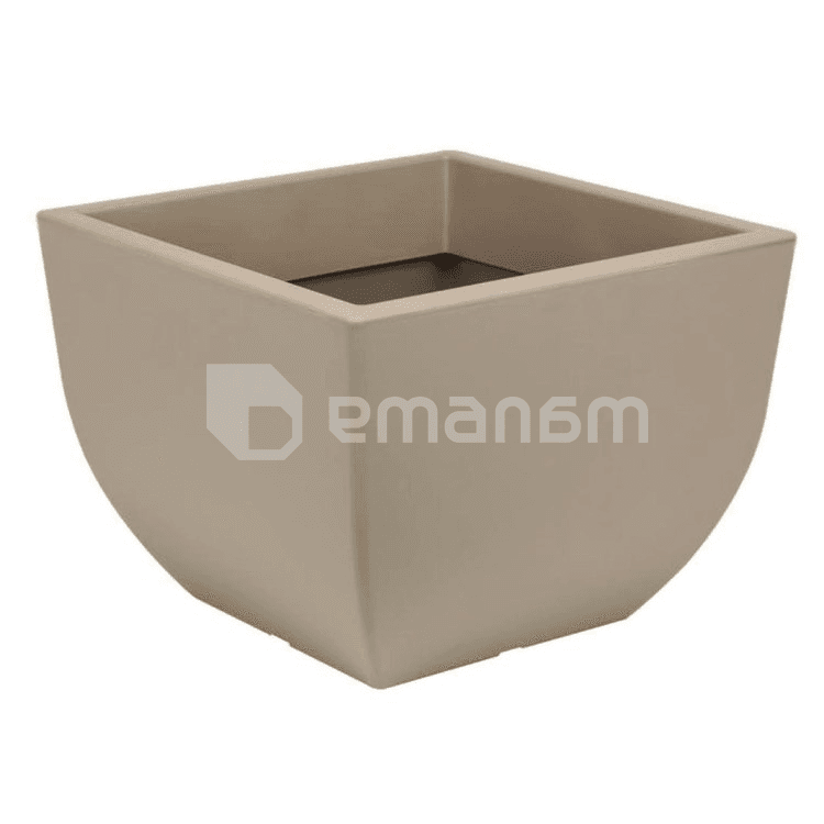 პლასტმასის ქოთანი FORM PLASTIC Muna square 2733-051 Ø30 taupe