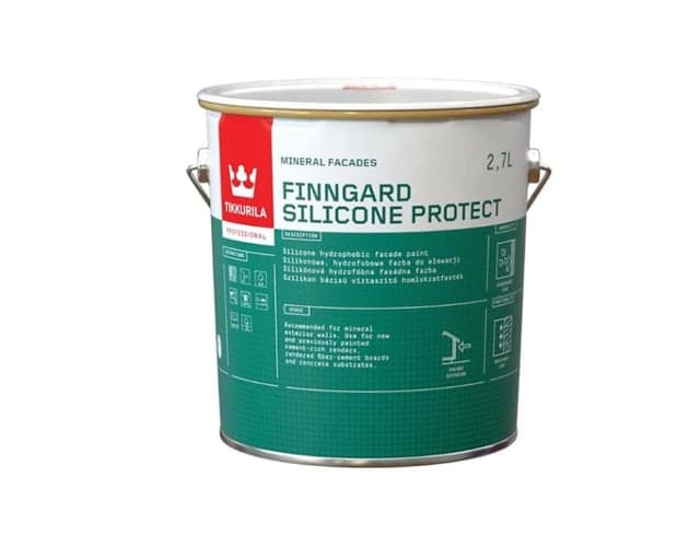 საღებავი ფასადის Tikkurila Finngard Silicone Protect AP 2,7 ლ