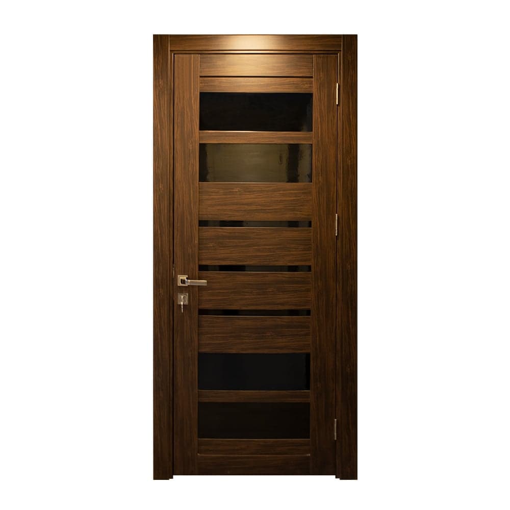 კარი მდფ TKS/B-A 220*78 /14 Afica Walnut(კომპლექტი)