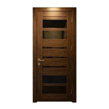 კარი მდფ TKS/B-A 220*78 /14 Afica Walnut(კომპლექტი)