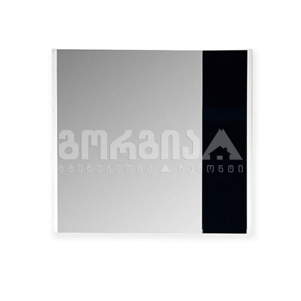 აბაზანის ავეჯის ზედა ნაწილი შავი OPAL   80 სმ