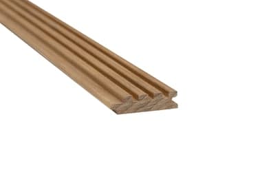 ინტერიერის კედლის პანელი, Thermo-aspen (Populus tremula) Medium sauna panel, Kyte-s 15*60*3000 მთრთოლავი ვერხვი M2: 0.159